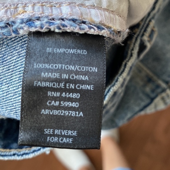 AFRM High Rise Distressed Jeans 25 - Picture 8 of 8